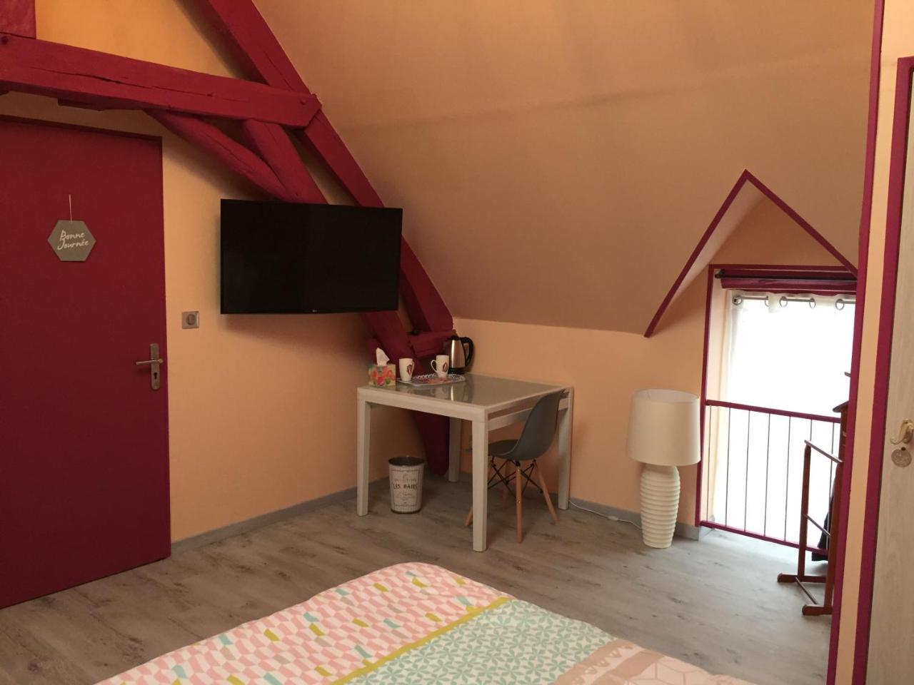 Le Rouge & Blanc Bed & Breakfast Saint-Maurice-le-Vieil Dış mekan fotoğraf