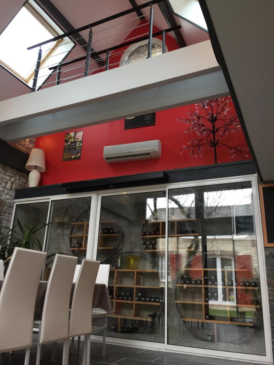 Le Rouge & Blanc Bed & Breakfast Saint-Maurice-le-Vieil Dış mekan fotoğraf